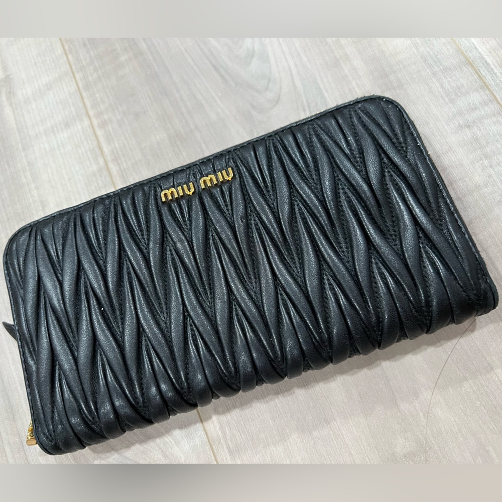 Miu Miu Black Quilted Women's Bag